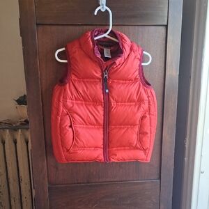 R.E.I. Kids 4T Orange Puffer Vest